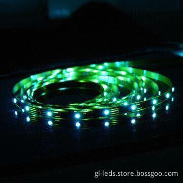 Flex LED Strip Lighting with 12 or 24V DC Input Voltage and 36/72W Power